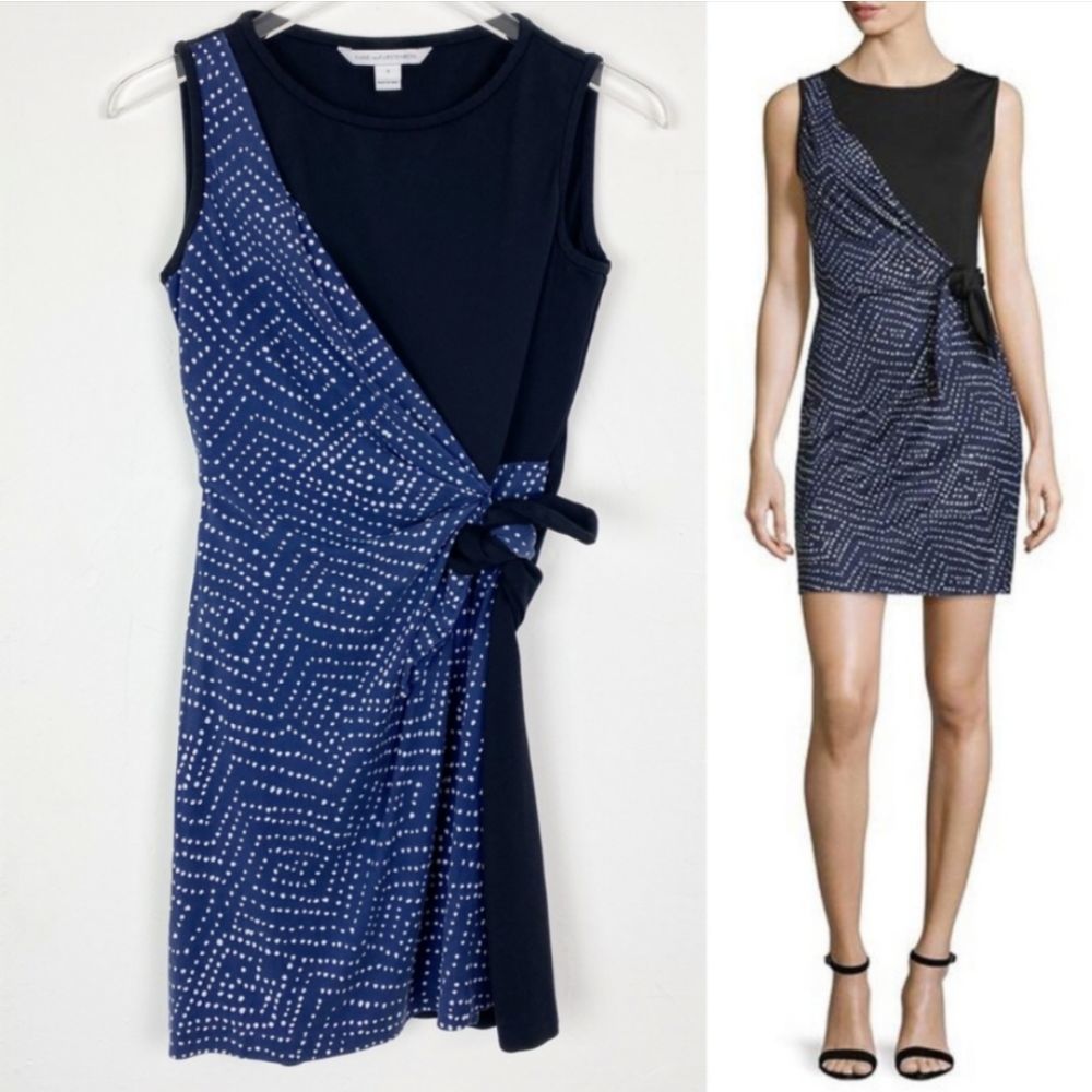 Diane vonFurstenberg patterned wrap dress